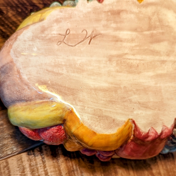 Vintage Nowell Mold Pitcher and Bowl Fruit - Picture 10 of 10